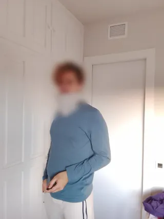 Buff Decathlon Gris Azulado