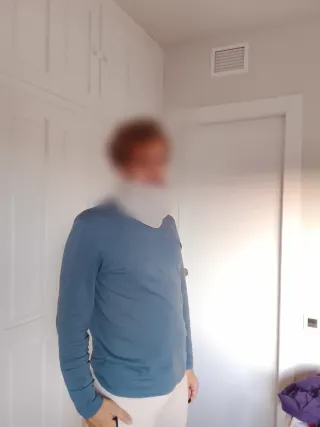 Buff Decathlon Gris Azulado