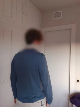 Buff Decathlon Gris Azulado