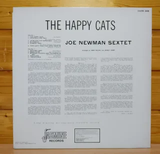 Vinilo LP Joe Newman Sextet - The Happy Cats 1982