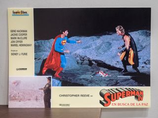 Afiches de "Superman IV"