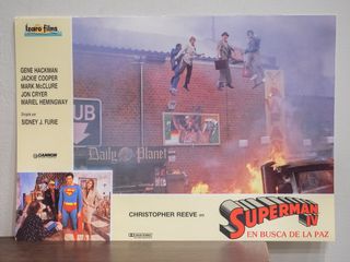 Afiches de "Superman IV"