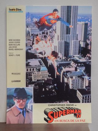 Afiches de "Superman IV"