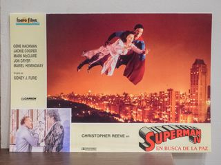 Afiches de "Superman IV"