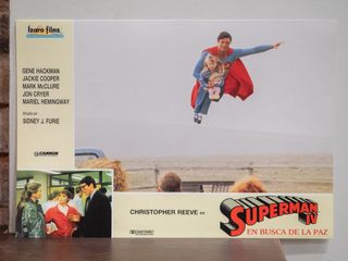 Afiches de "Superman IV"