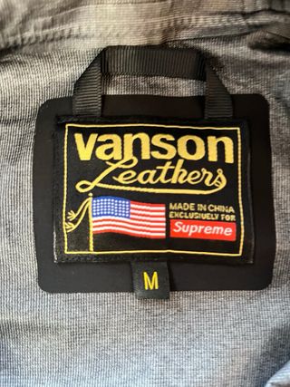 Chaqueta Supreme Vanson Gore-Tex Negra