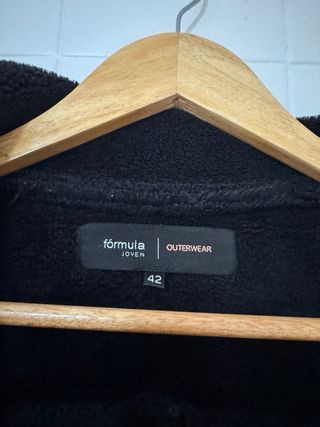 Chaqueta negra pelo Formula Joven