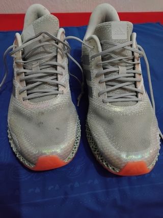 Zapatillas Adidas 4D Running Naranja Blanco