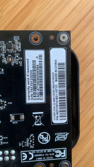 Tarjeta Gráfica Palit GTX 1050 Ti Dual