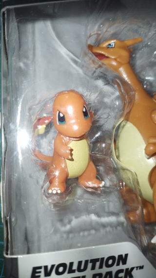 Figuras Pokémon Charmander, Charmeleon, Charizard