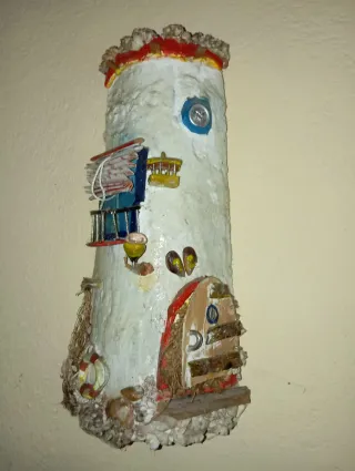 Teja Decorativa Faro Náutico