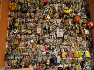 Colección de llaveros antiguos