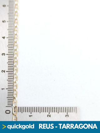 040-02-00591 CADENA ORO DE 18K CALABROTE 61CM