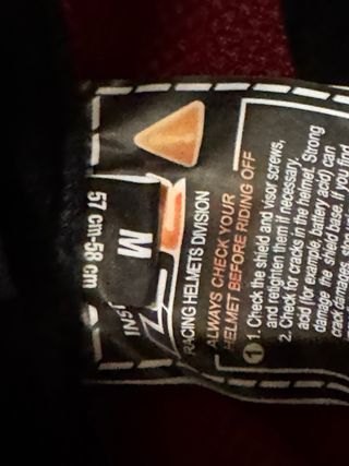 Casco Moto Integral LS2 Negro/Naranja, talla M