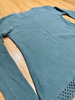 Jersey Puri Puntas Talla Única Azul Teal