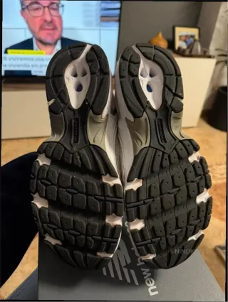 New Balance 530 Talla 38 Blanco Plata Azul