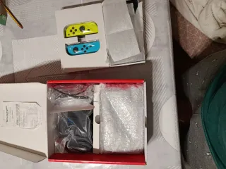 Nintendo Switch OLED Blu/Giallo