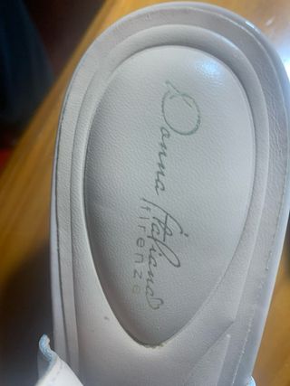 Tacones blancos y naranjas talla 39 acepto ofertas