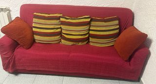 Divano Letto Rosso Multicolore