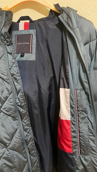 Abrigo Tommy Hilfiger Verde Talla M