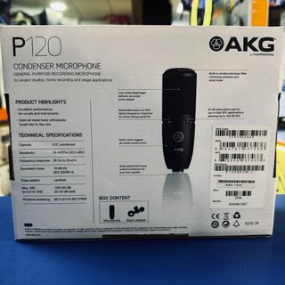 Micrófono AKG P120 Condensador Negro