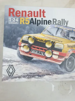 Maqueta Renault 5 Alpine Rally Italeri 1:24