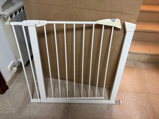 Vendo 3 Barrera de seguridad para bebés blanca