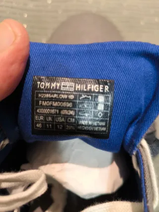 Zapatillas Tommy Hilfiger Grises y Azules