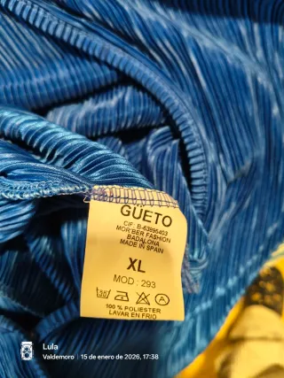 Mono azul de vestir para chica