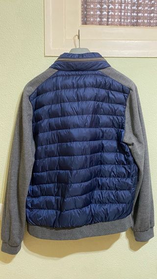 Chaqueta El Ganso Azul y Gris Talla L