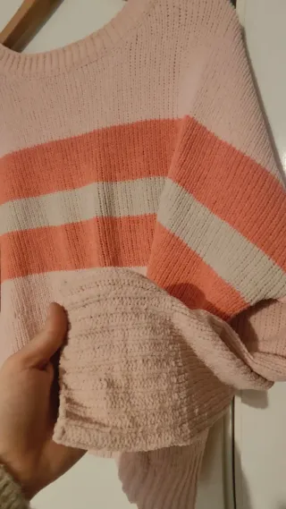 Jersey rosa/naranja suave