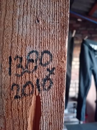 2 Puertas Madera Maciza