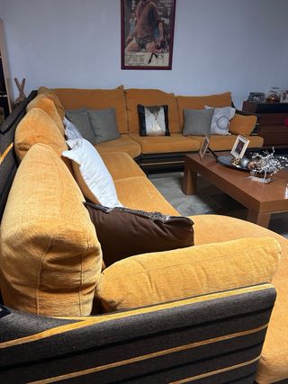 Sofá Rinconero Chelsong 6 Plazas Hecho a Mano