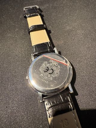 Reloj DUWARD Cuarzo Negro y Plateado