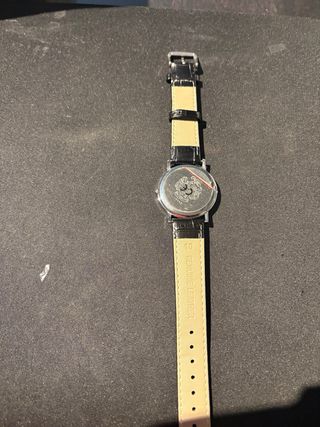 Reloj DUWARD Cuarzo Negro y Plateado