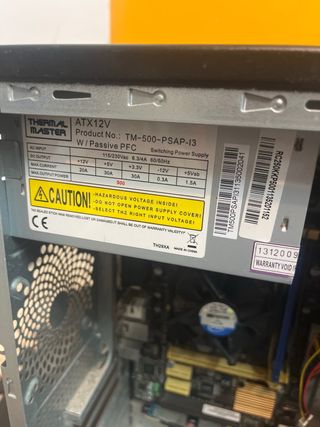 PC Sobremesa Cooler Master Negro