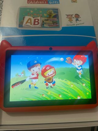 Tablet Infantil PC Regalo Niños Naranja