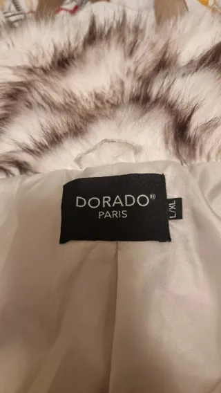 Abrigo de pelo sintético