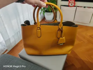 Bolso Ralph Lauren Dryden Amarillo Mostaza