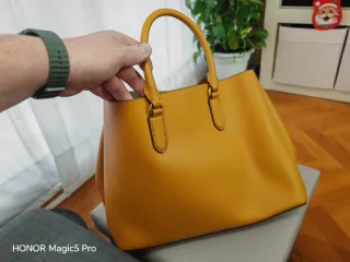 Bolso Ralph Lauren Dryden Amarillo Mostaza