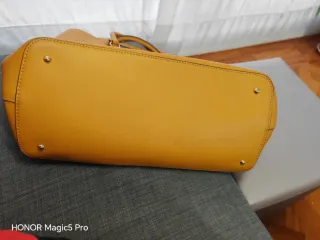 Bolso Ralph Lauren Dryden Amarillo Mostaza