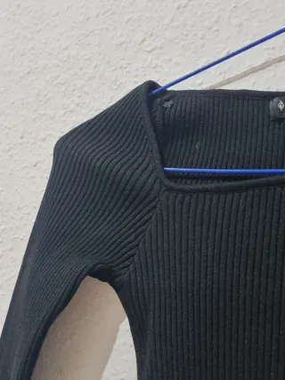 Top negro Stradivarius