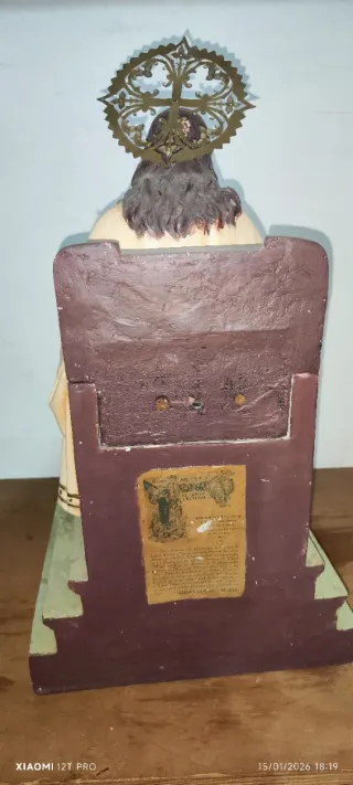 Imagen Cristo Entronado Gran Tamaño OLOT PRECIOSO