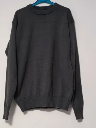 Jersey lana hombre gris(7€)