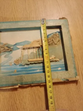 Quadro de cortiça estilo asiático