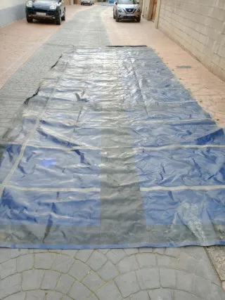 Lona de camión para transporte