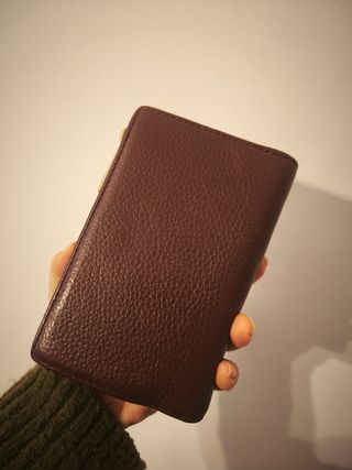 Portafoglio Coccinelle marrone e oro