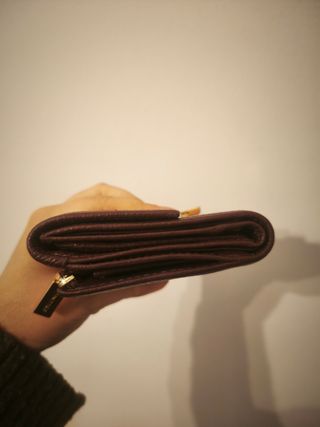 Portafoglio Coccinelle marrone e oro