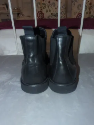 Botines Chelsea Zara Talla 42 Hombre de piel.