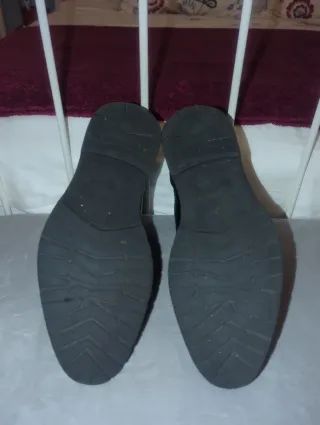 Botines Chelsea Zara Talla 42 Hombre de piel.